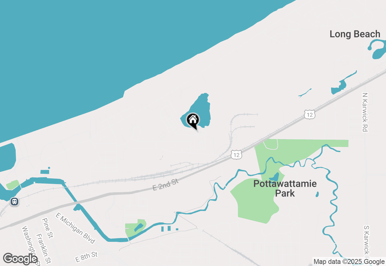 Map of 319 Beachwalk Lane, Michigan City, IN 46360