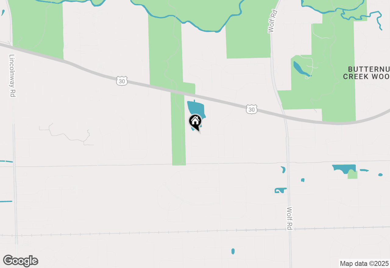 Map of 11712 Country Pond Drive, Mokena, IL 60448