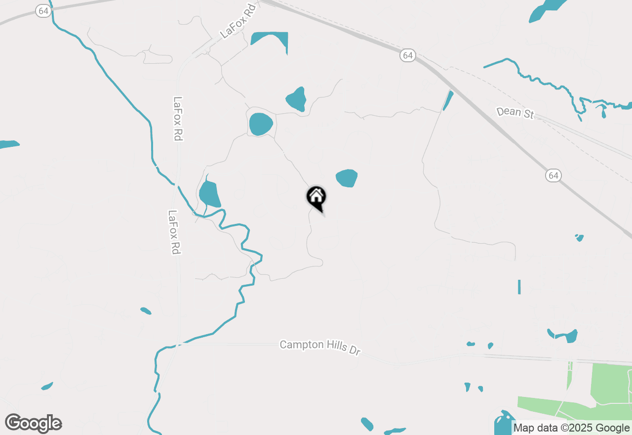 Map of 3N985 Walt Whitman Road, St. Charles, IL 60175