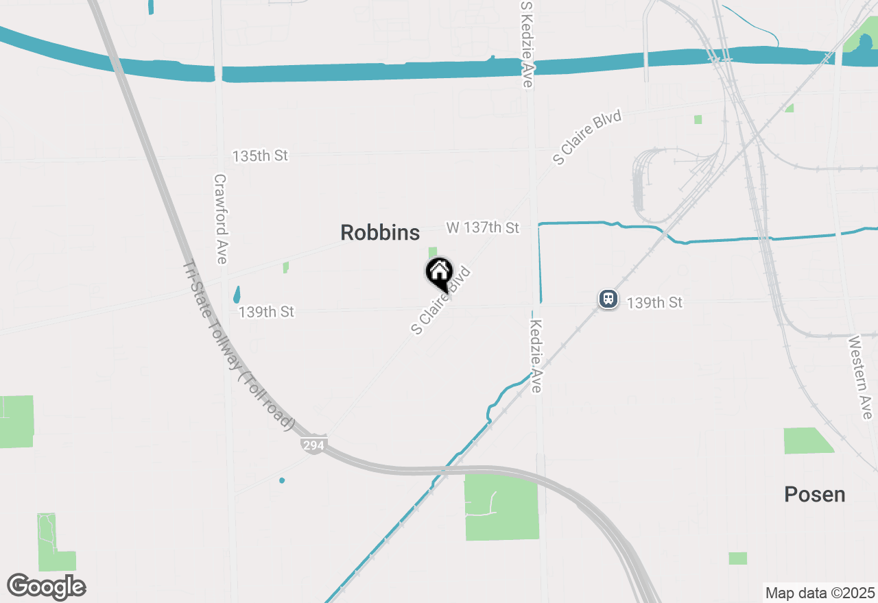 Map of 16215 S Trumbull Avenue, Markham, IL 60428