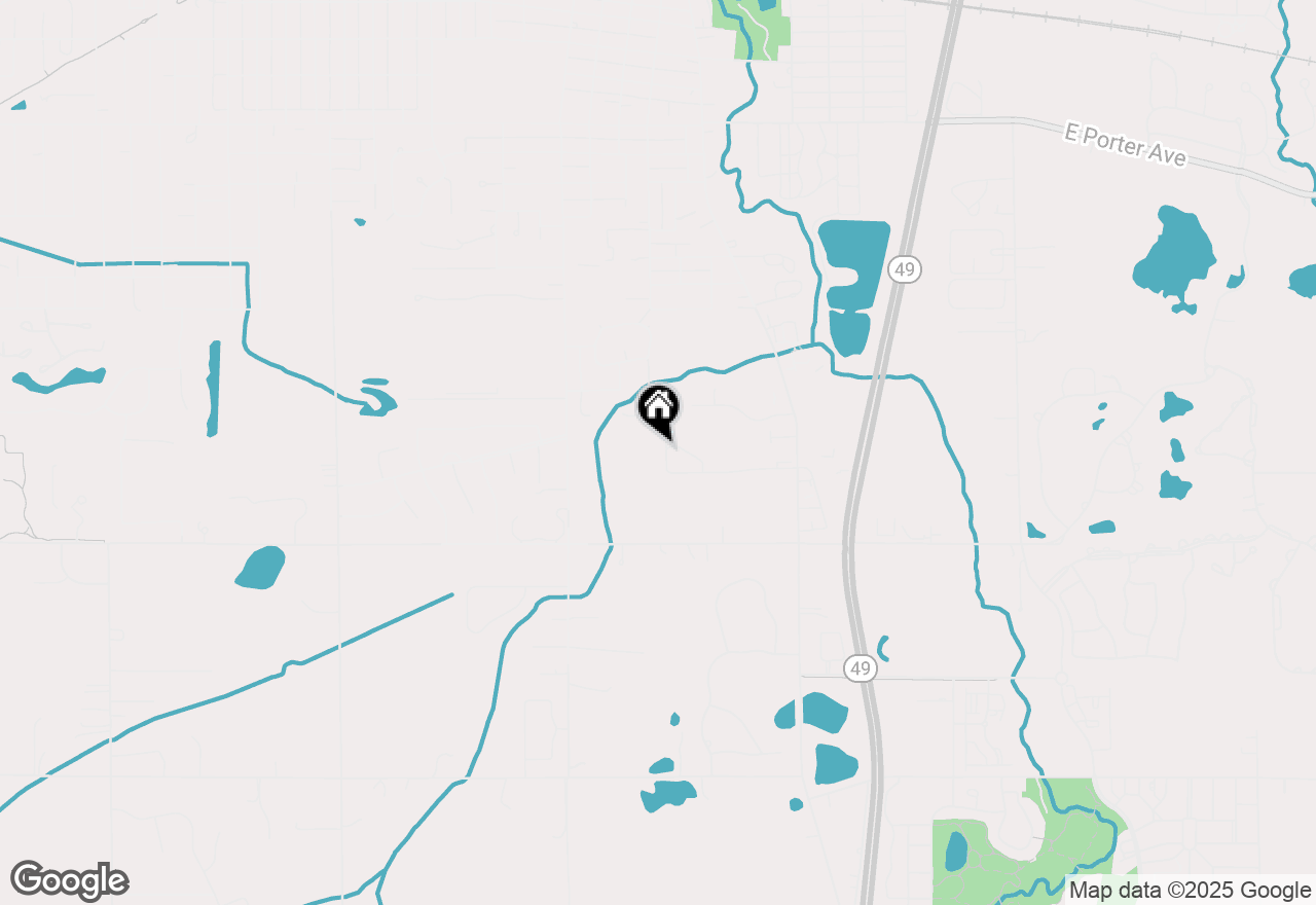 Map of 1620 Beverly Drive, Chesterton, IN 46304