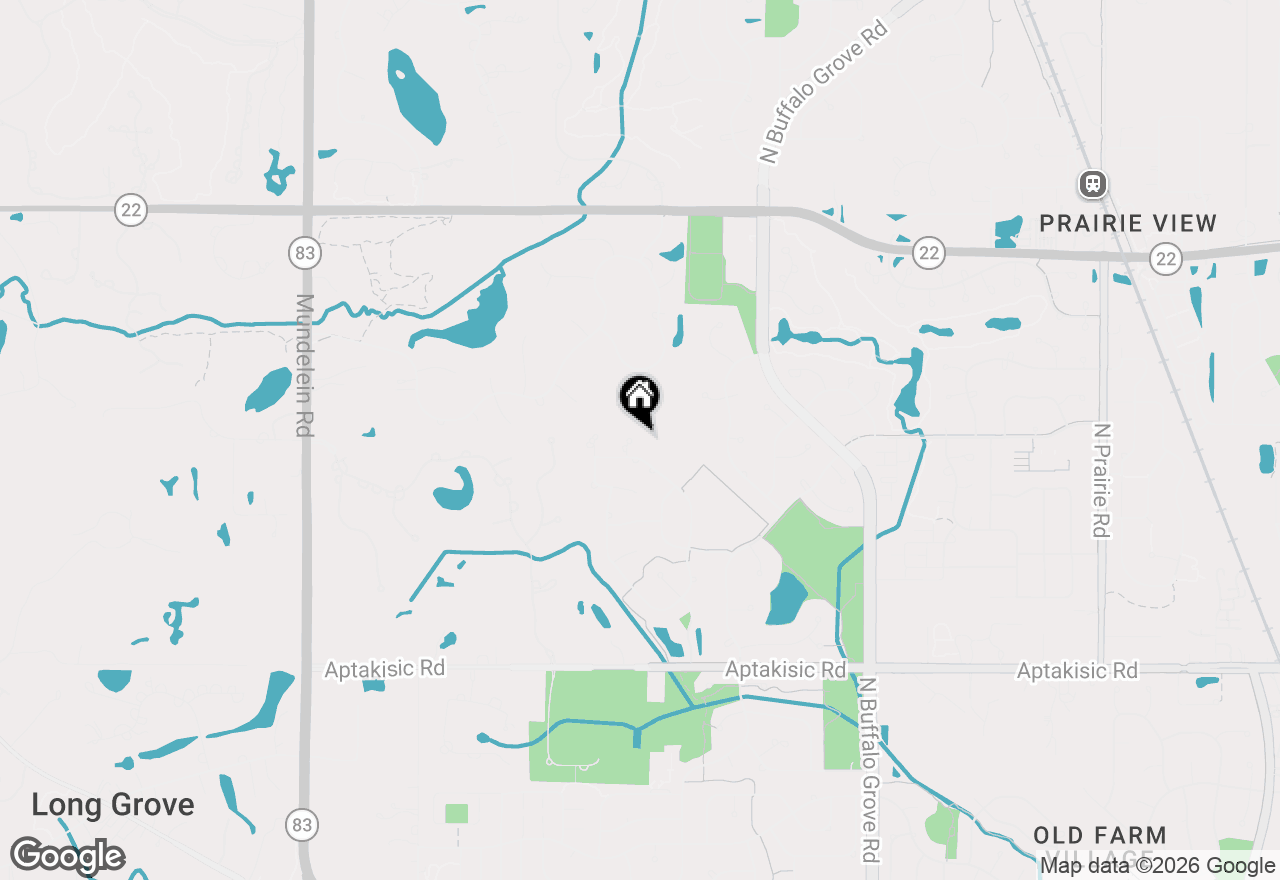 Map of 1983 Wilshire Court, Buffalo Grove, IL 60089