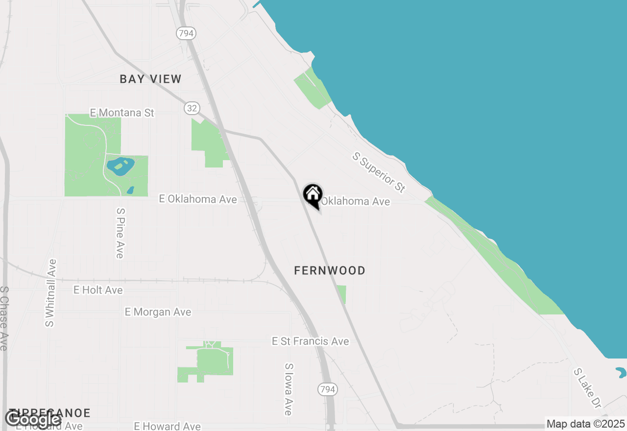 Map of 3146 S Kinnickinnic Ave, Milwaukee, WI 53207