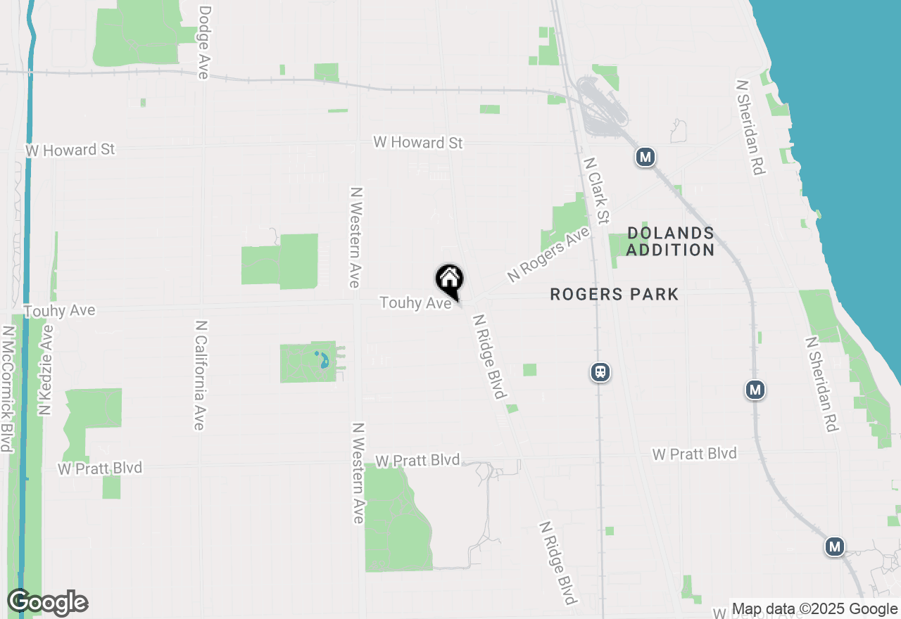 Map of 2139 W Touhy Avenue, Chicago, IL 60645