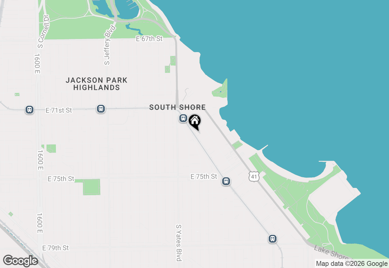 Map of 7237 S Exchange Avenue, Chicago, IL 60649