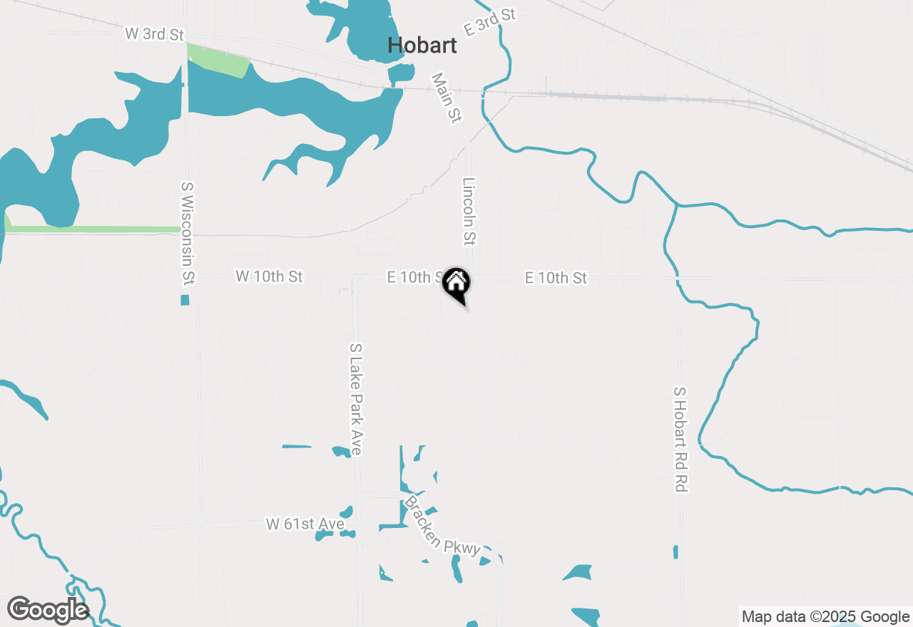 Map of 1041 State Street, Hobart, IN 46342
