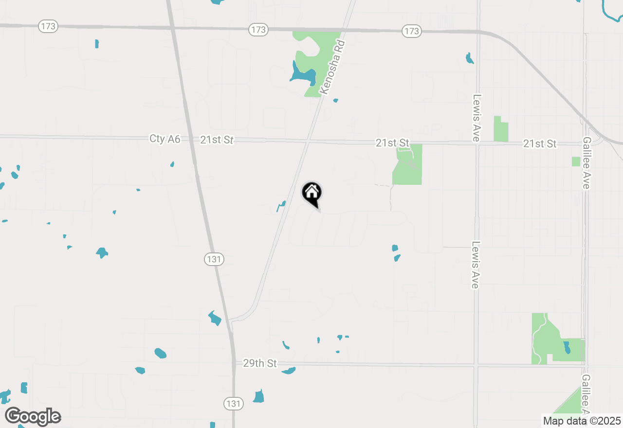 Map of 2411 Miriam Avenue, Zion, IL 60099