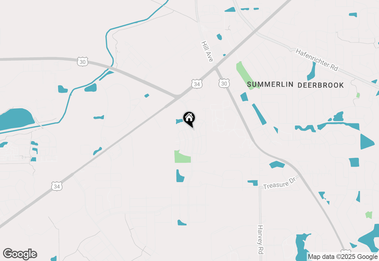 Map of 315 Ogden Falls Boulevard, Oswego, IL 60543