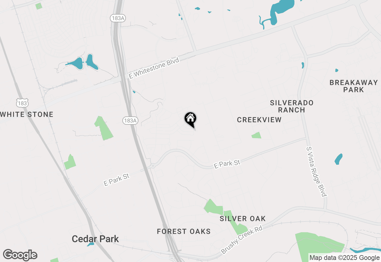 Map of 1314 Diner Dr, Cedar Park, TX 78613