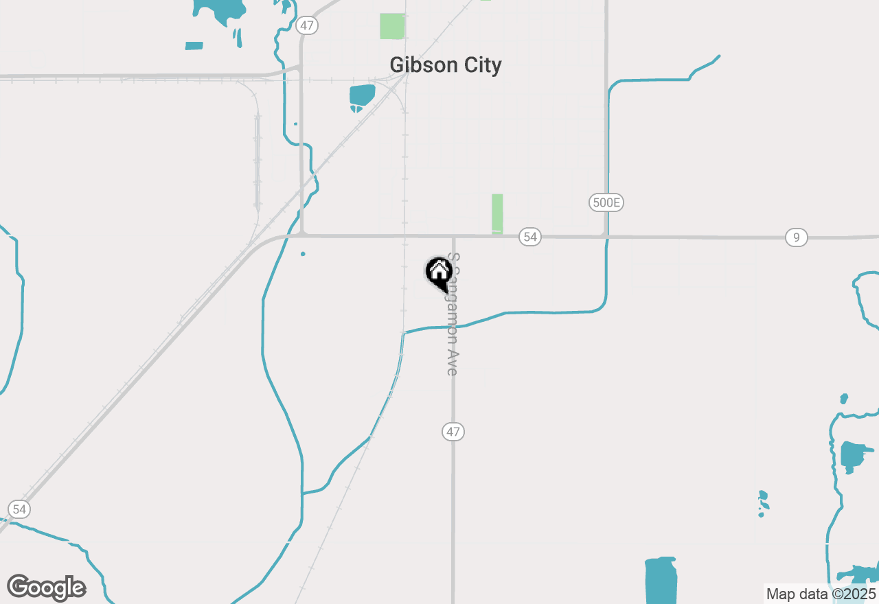 Map of 113 Walnut Street, Gibson City, IL 60936