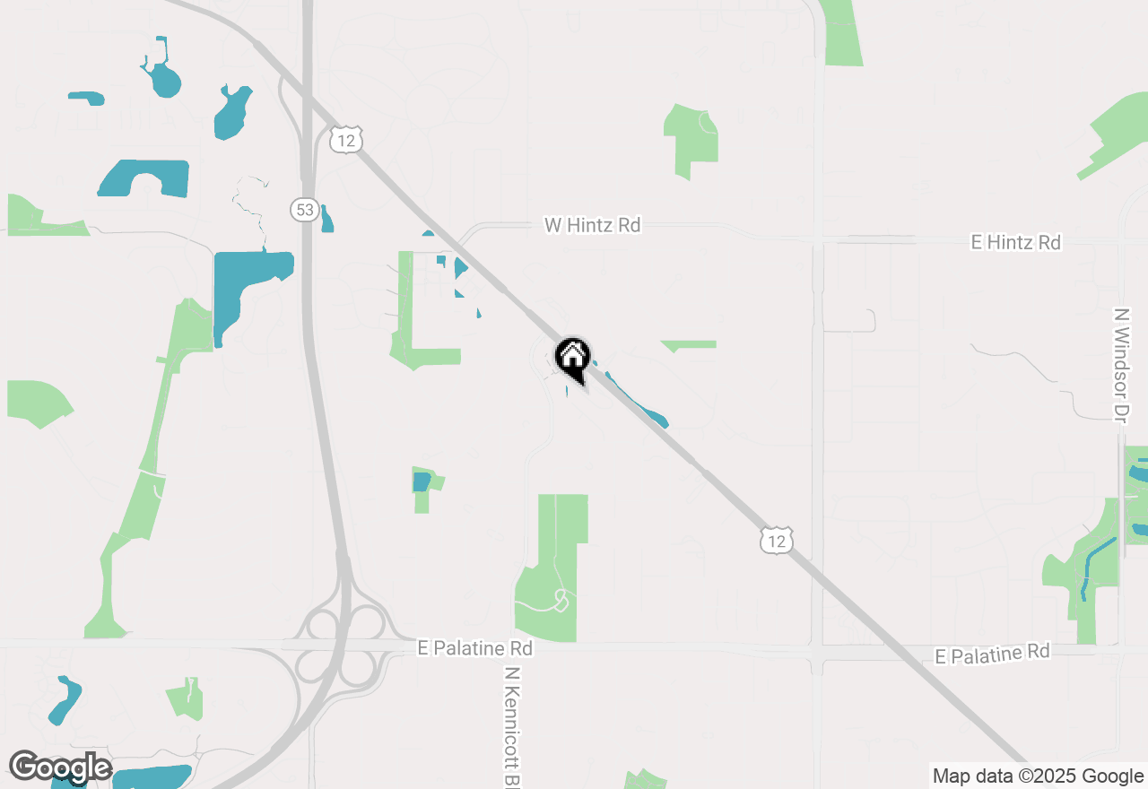 Map of 2339 N James Court, Arlington Heights, IL 60004