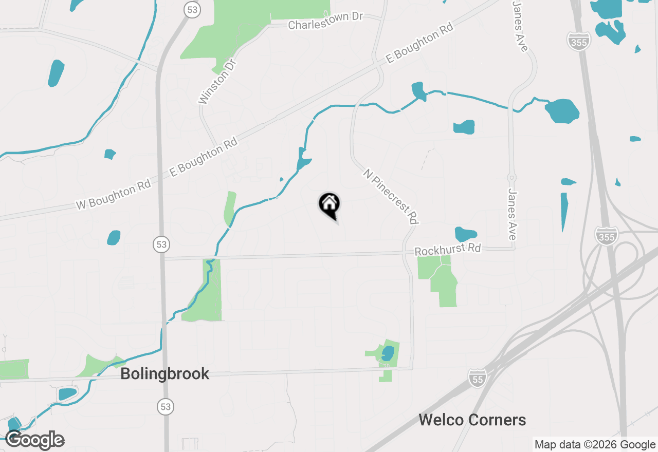 Map of 329 Shield Court, Bolingbrook, IL 60440