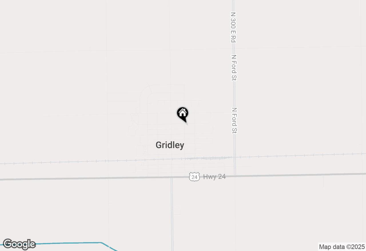Map of 115 E 6th Street, Gridley, IL 61744