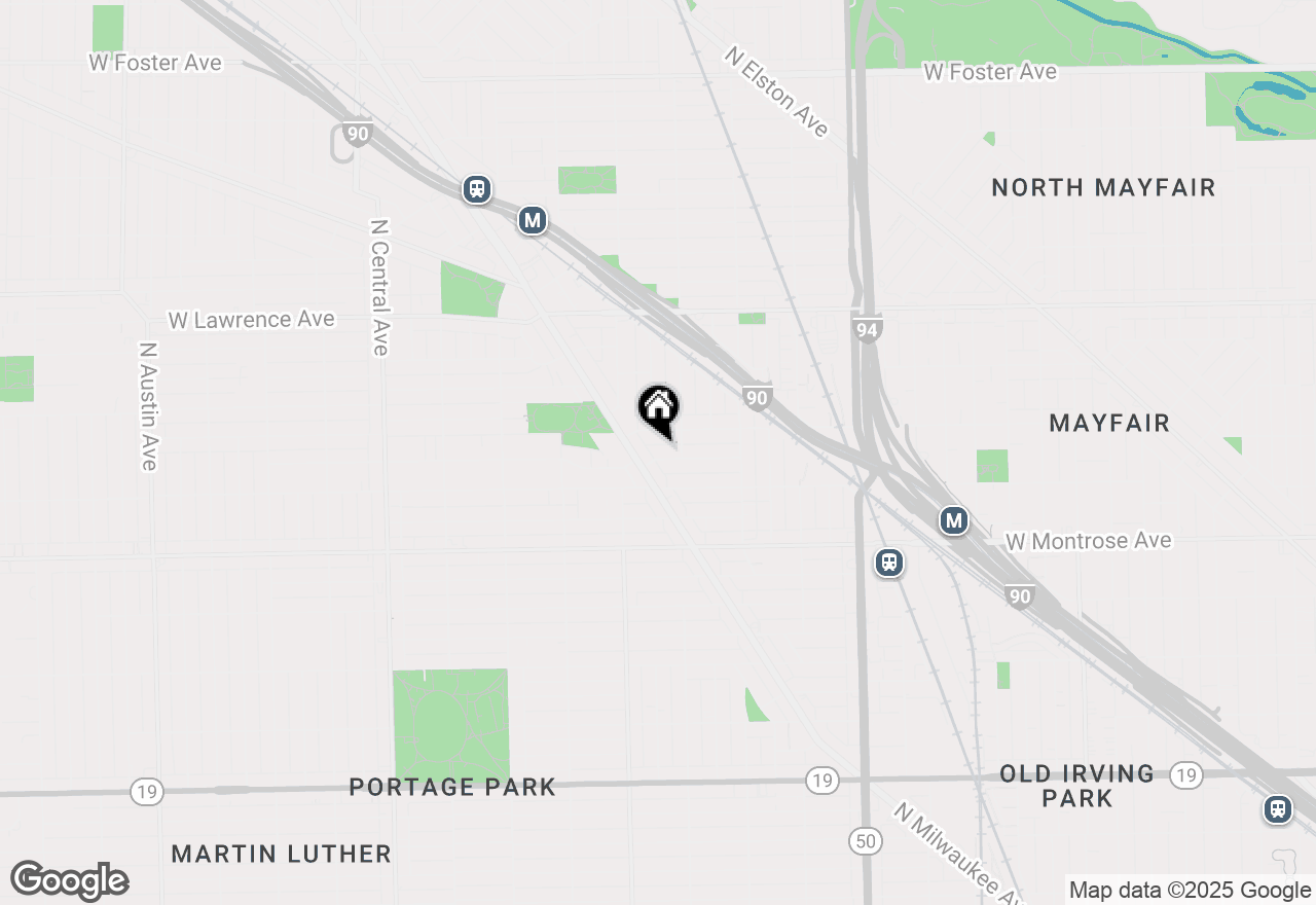 Map of 5122 W Windsor Avenue, Chicago, IL 60630