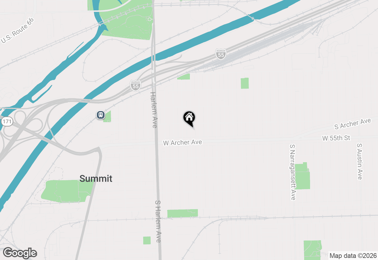 Map of 5422 S Sayre Avenue, Chicago, IL 60638