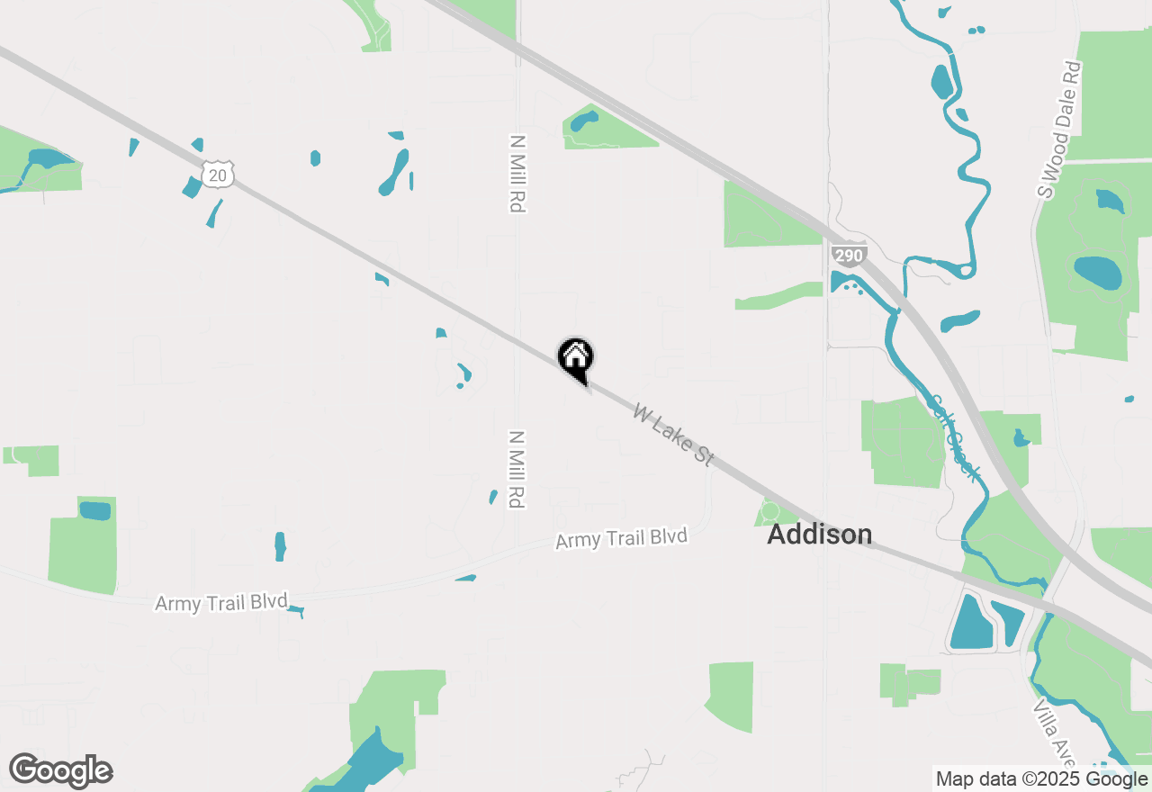 Map of 445 W Lake Street, Addison, IL 60101