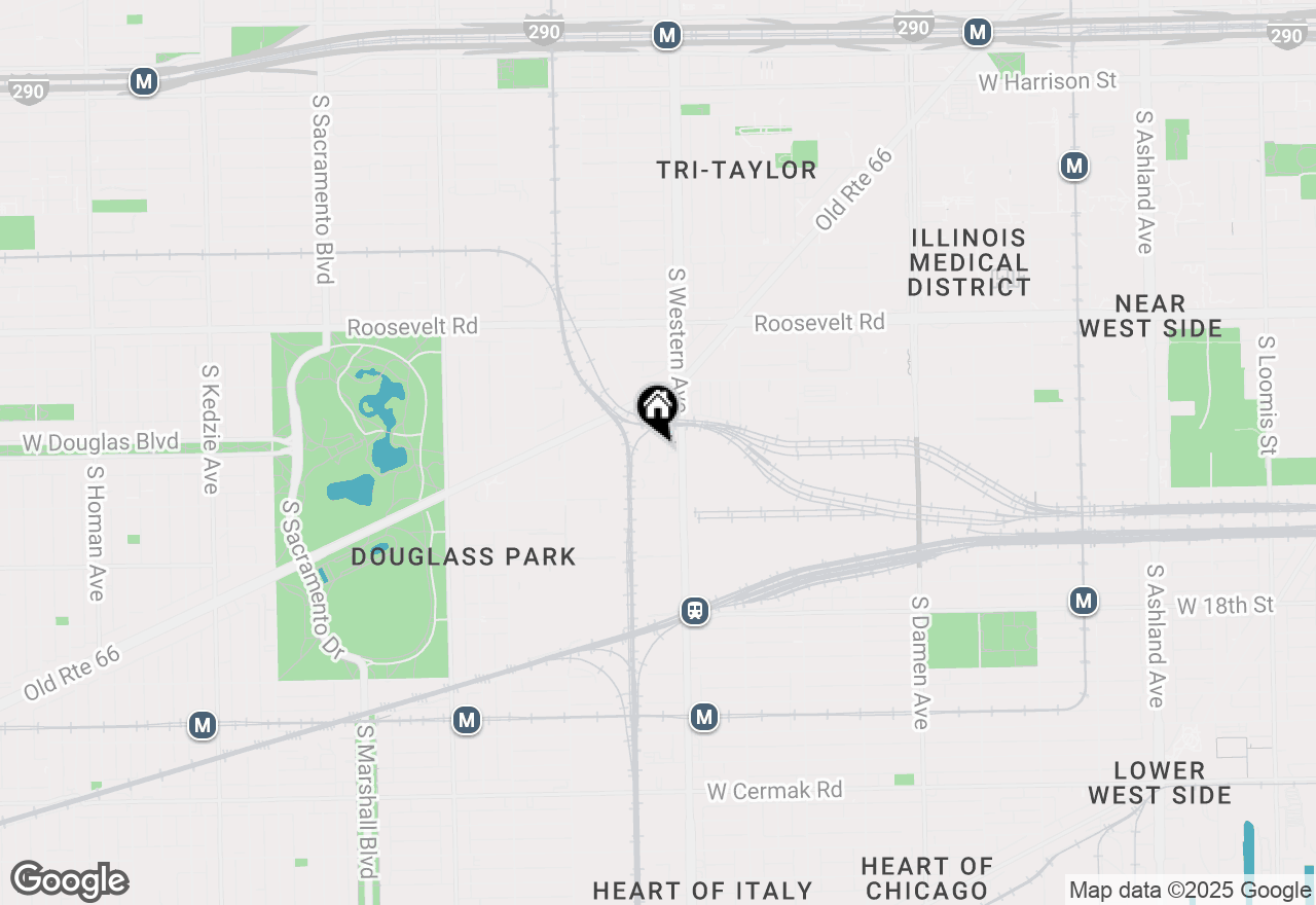 Map of 2425 W 14th Street, Chicago, IL 60608