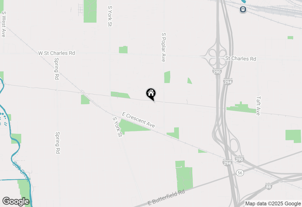 Map of 255 E Vallette Street, Elmhurst, IL 60126