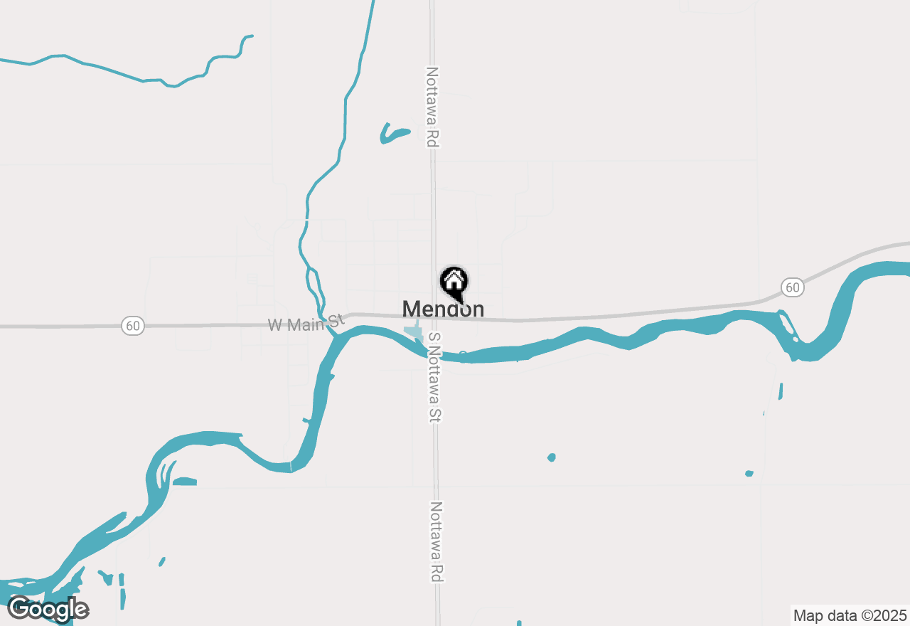 Map of 133 E Main Street, Mendon, MI 49072