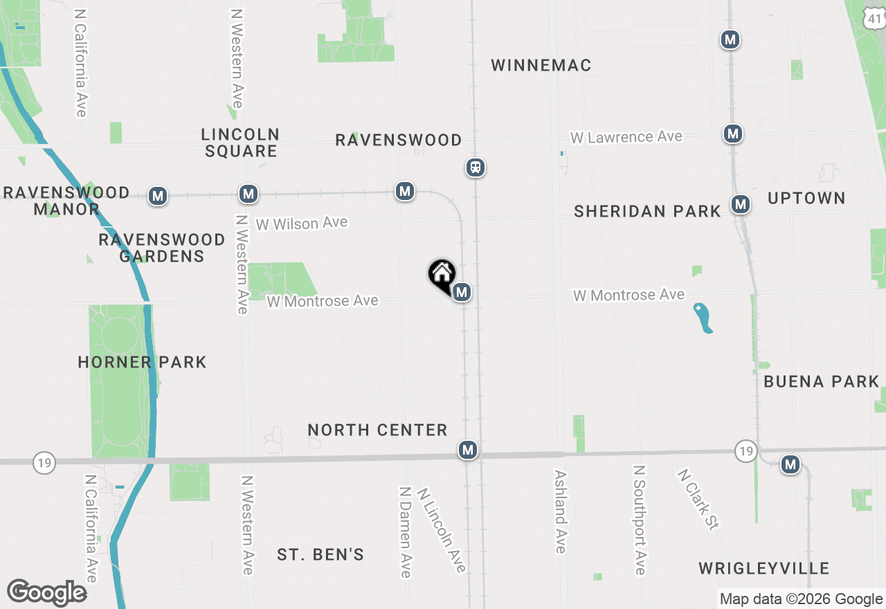 Map of 4354 N Wolcott Avenue, Chicago, IL 60613