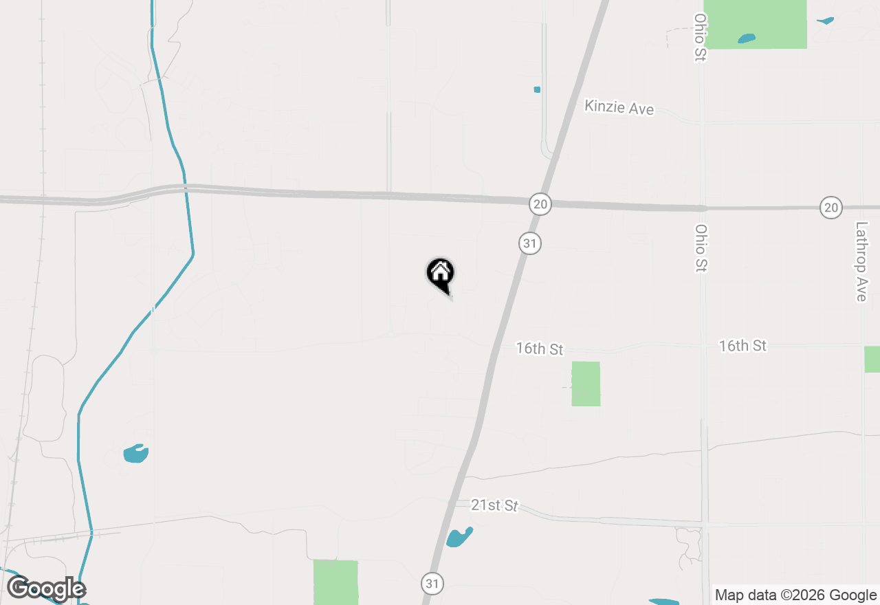 Map of 1419 Sun Valley Dr #101, Mount Pleasant, WI 53406