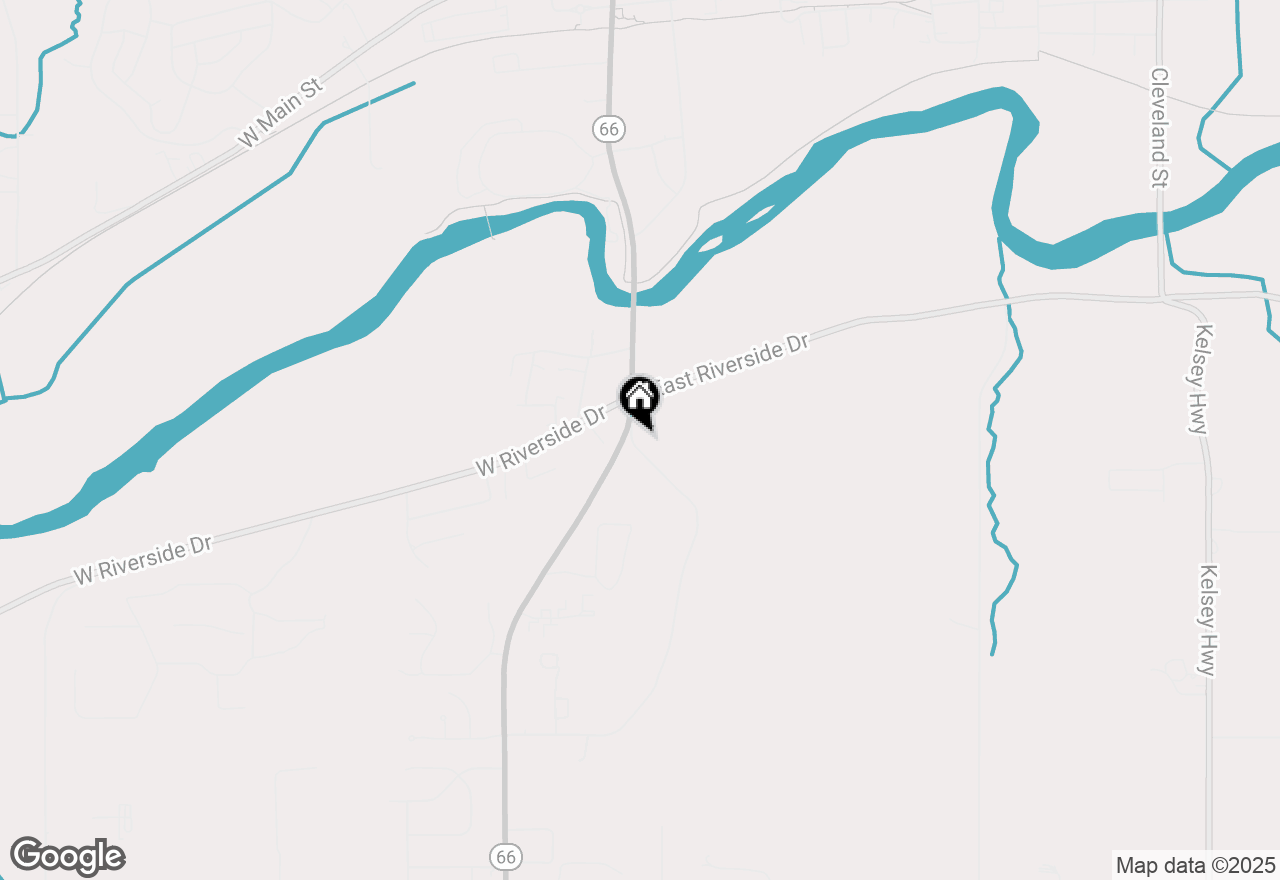 Map of 1391 Belleview Drive, Ionia, MI 48846