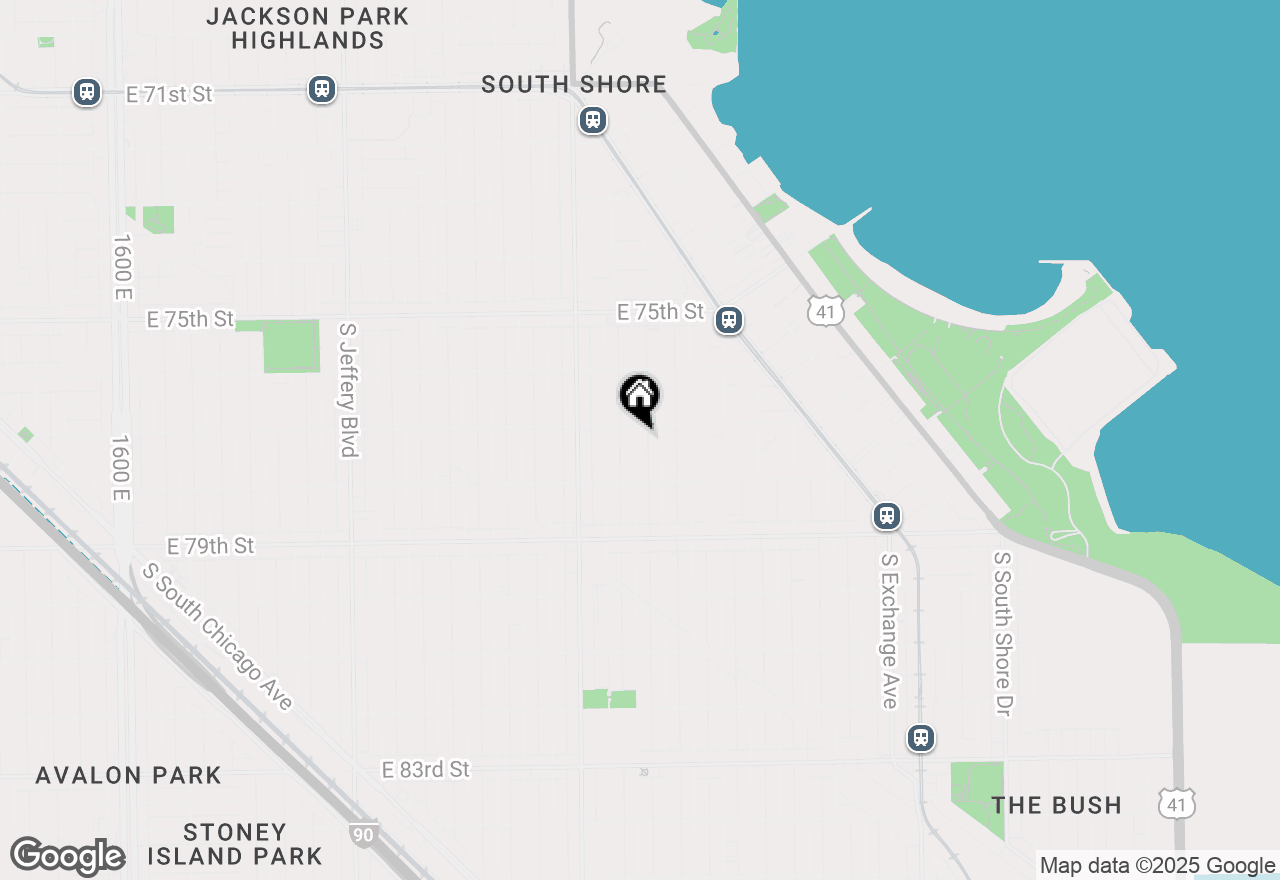 Map of 7711 S Essex Avenue, Chicago, IL 60649