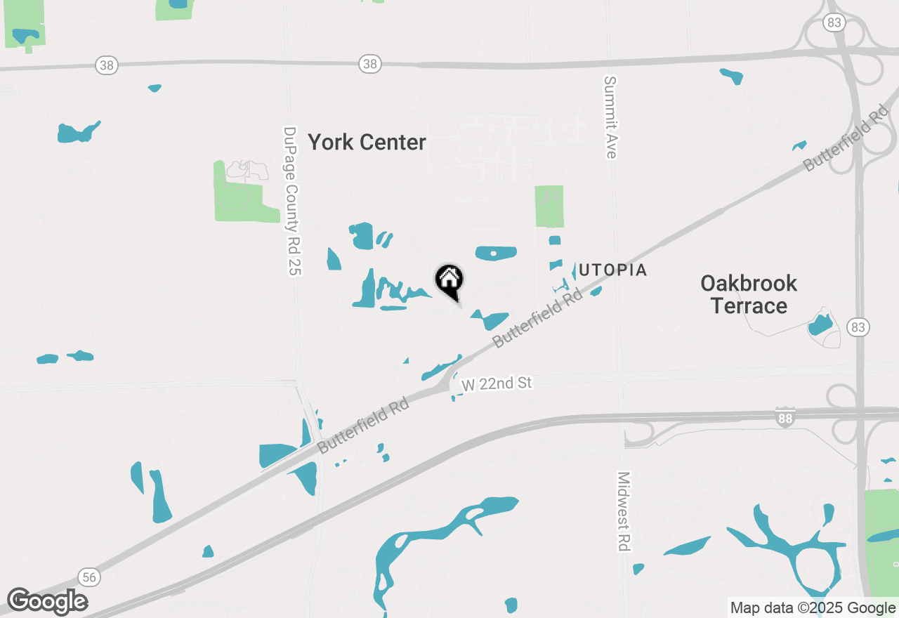 Map of 100 Renaissance Boulevard #C, Oakbrook Terrace, IL 60181