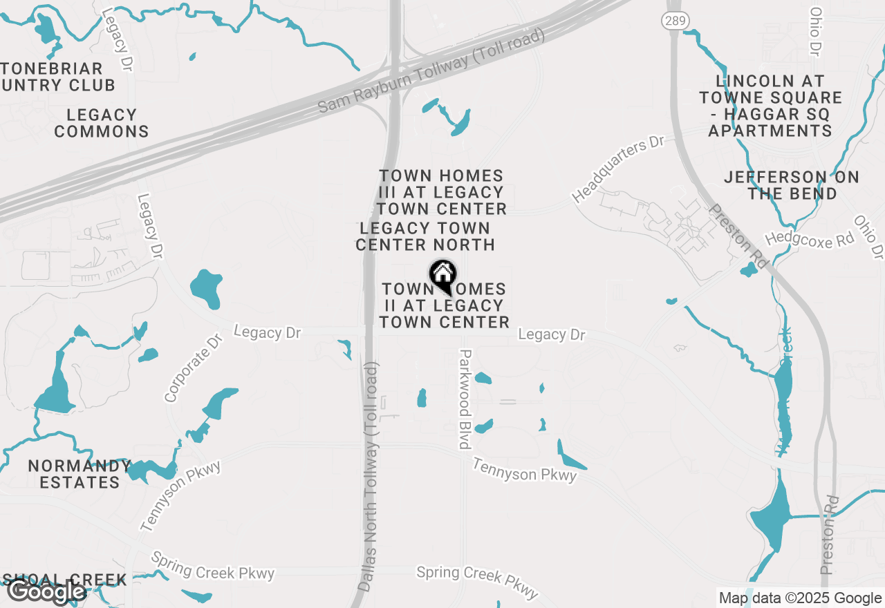 Map of 5748 Robbie Road, Plano, TX 75024