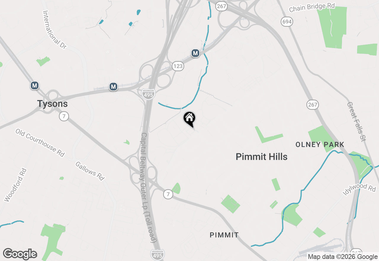 Map of 7761 Legere Court #48, Mclean, VA 22102