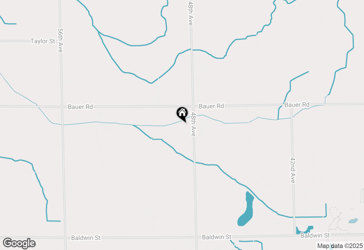 Map of 4871 Big Bass Drive, Hudsonville, MI 49426