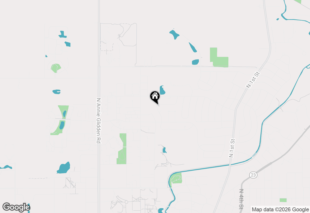 Map of 1151 Fox Hollow Court, Dekalb, IL 60115