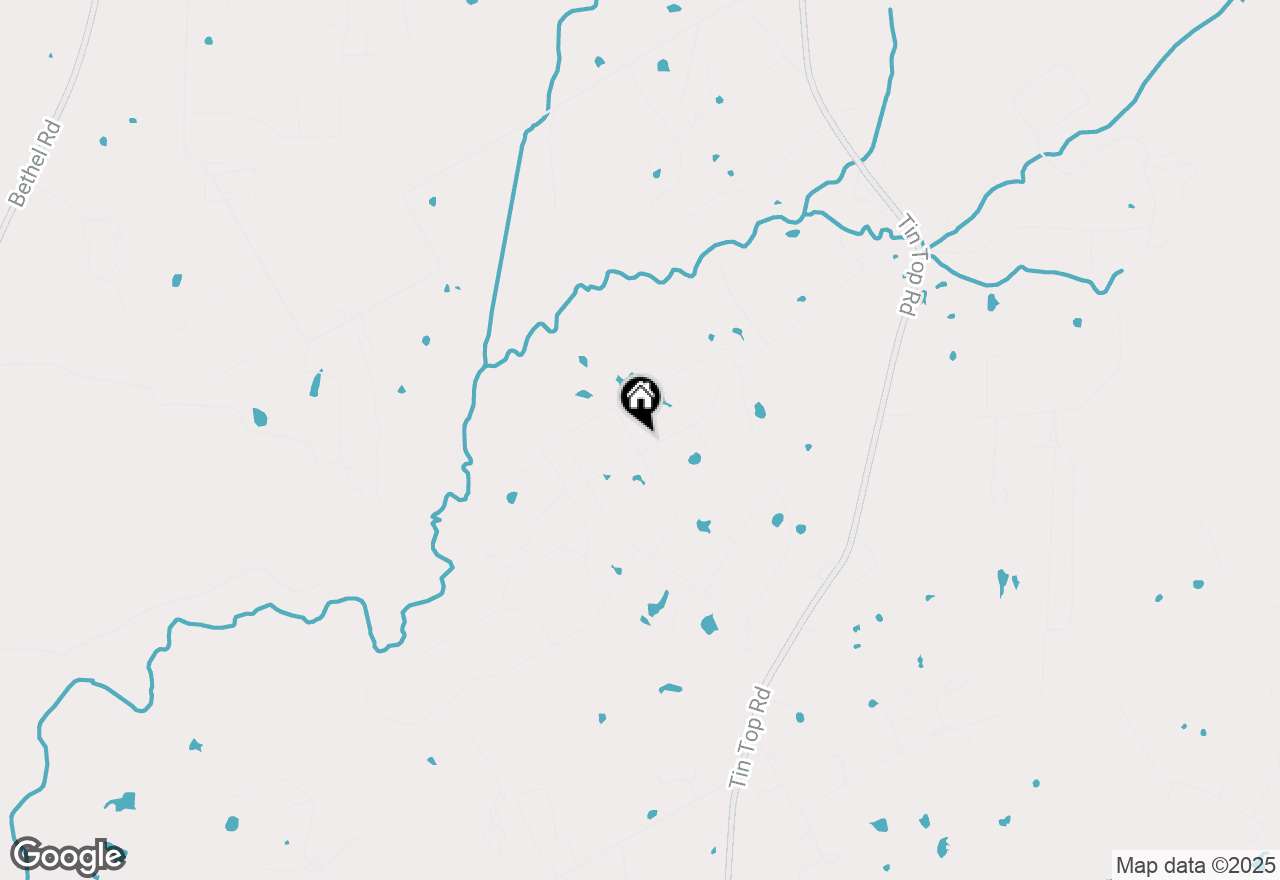 Map of 109 N Silver Saddle Trail, Weatherford, TX 76087