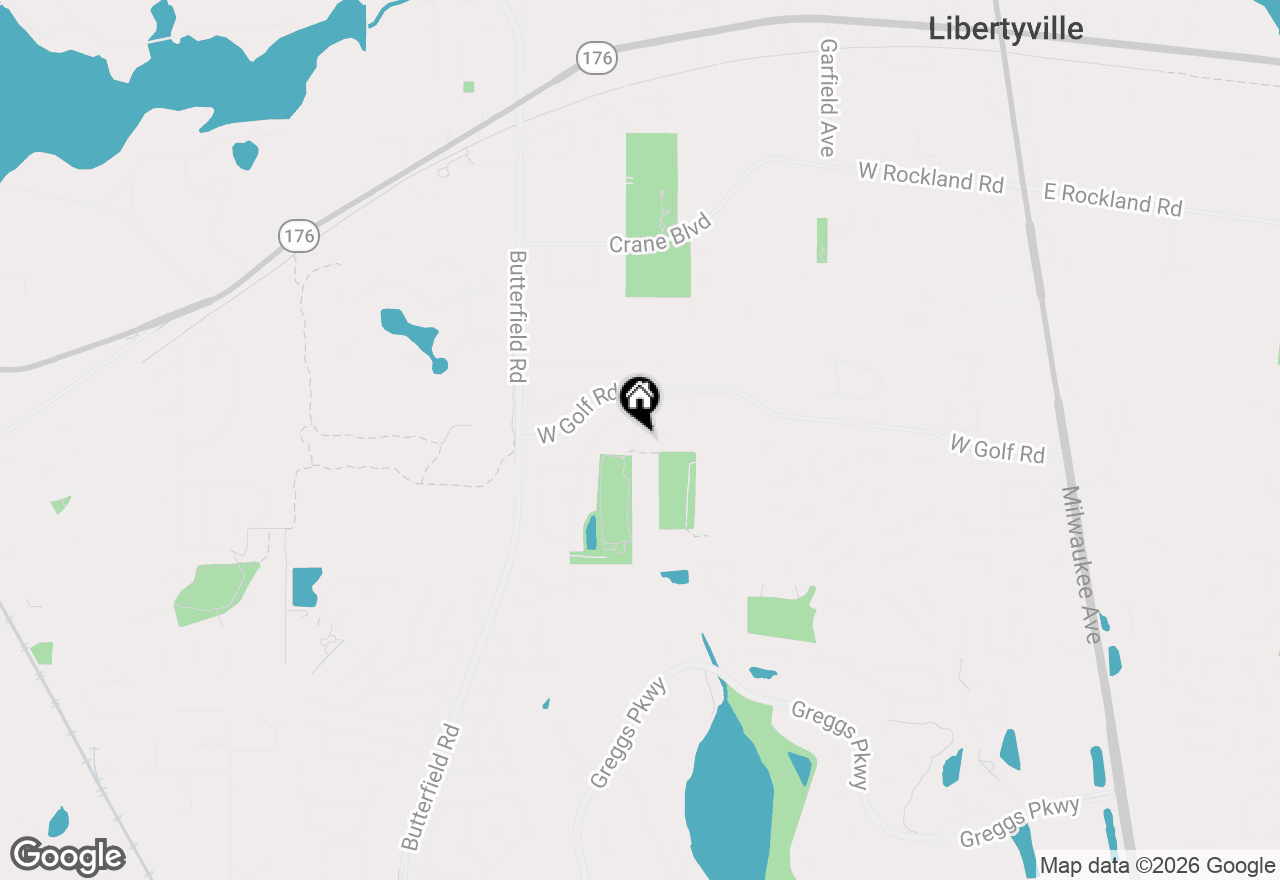 Map of 916 S Dymond Road, Libertyville, IL 60048