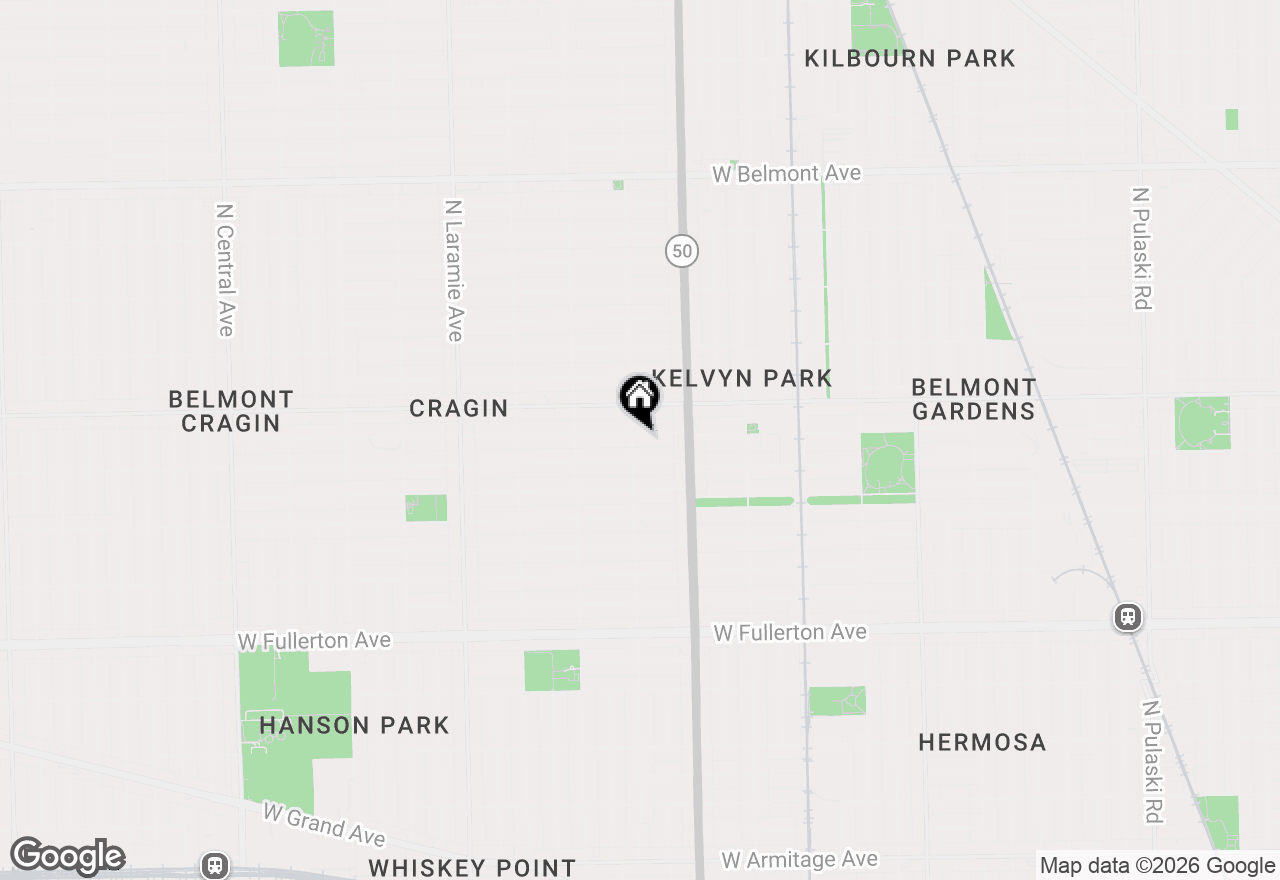 Map of 4853 W Parker Avenue, Chicago, IL 60639