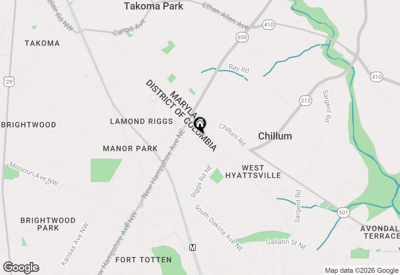 Map of 335 Quackenbos Street Ne, Washington, DC 20011