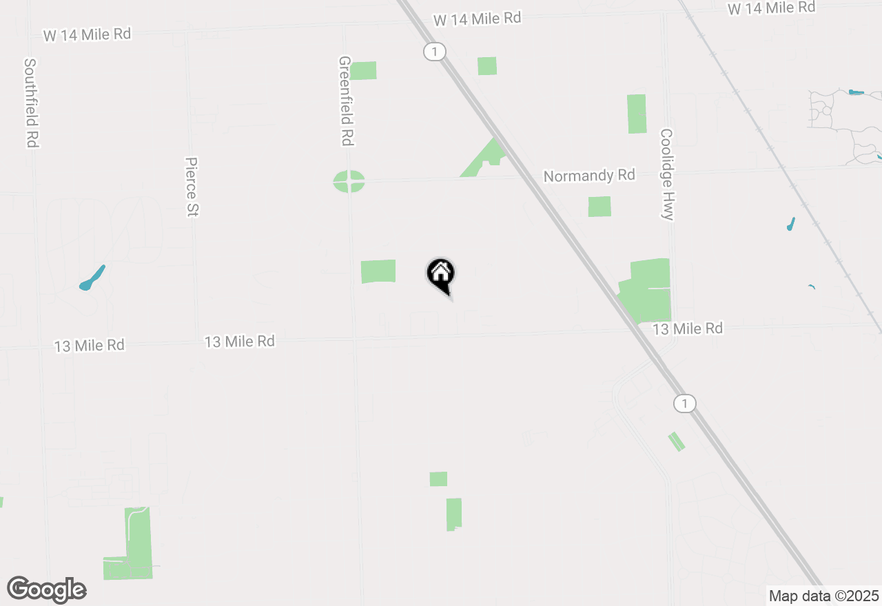 Map of 4041 Yorba Linda Boulevard, Royal Oak, MI 48073