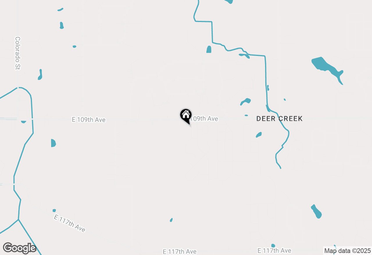 Map of 5225 E 109th Place, Crown Point, IN 46307