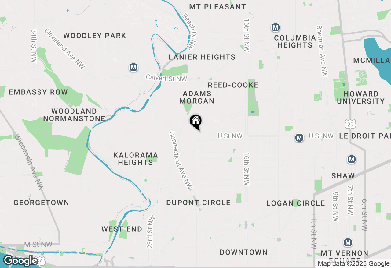 Map of 2001 19th Street Nw #3, Washington, DC 20009