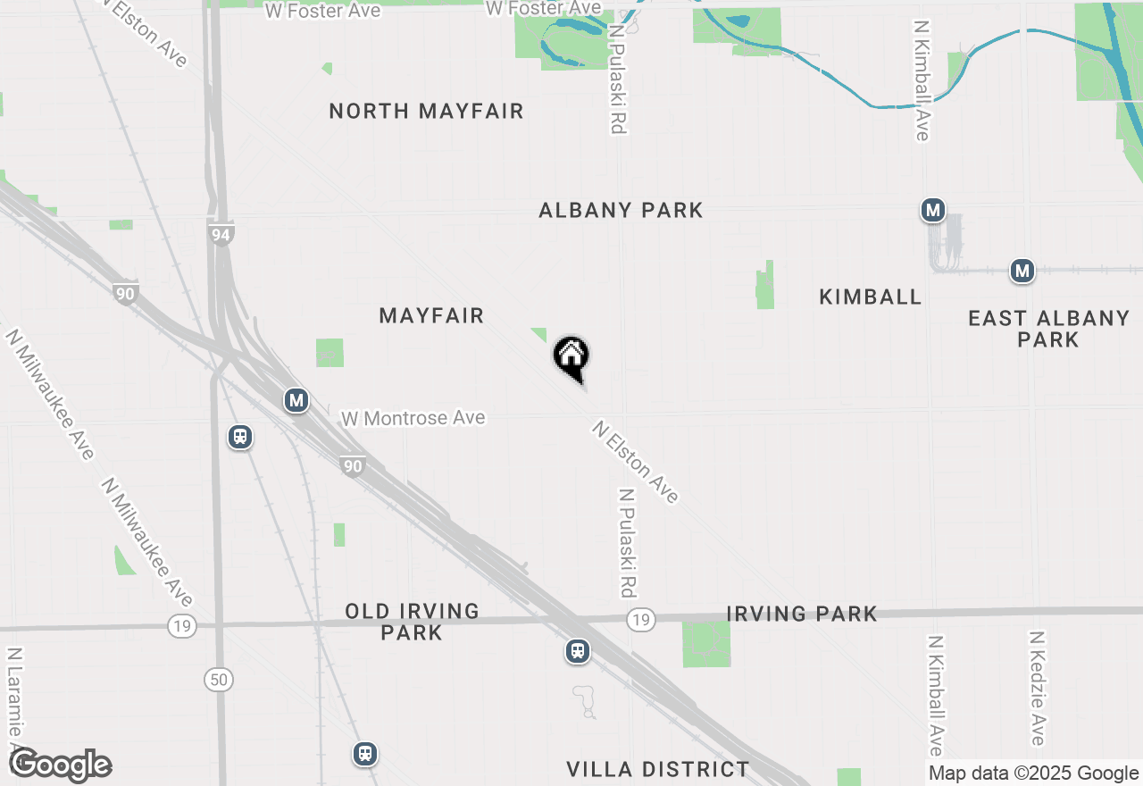 Map of 4433 N Elston Avenue, Chicago, IL 60630