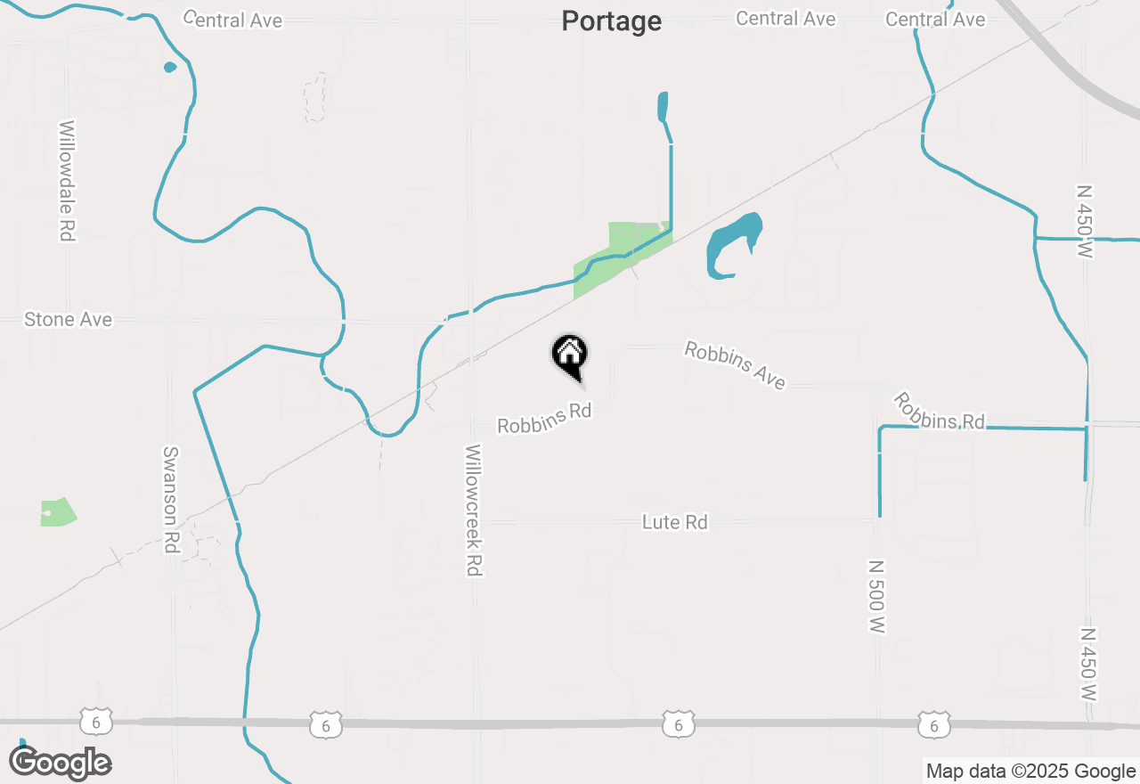 Map of 3089 Eleanor Street, Portage, IN 46368