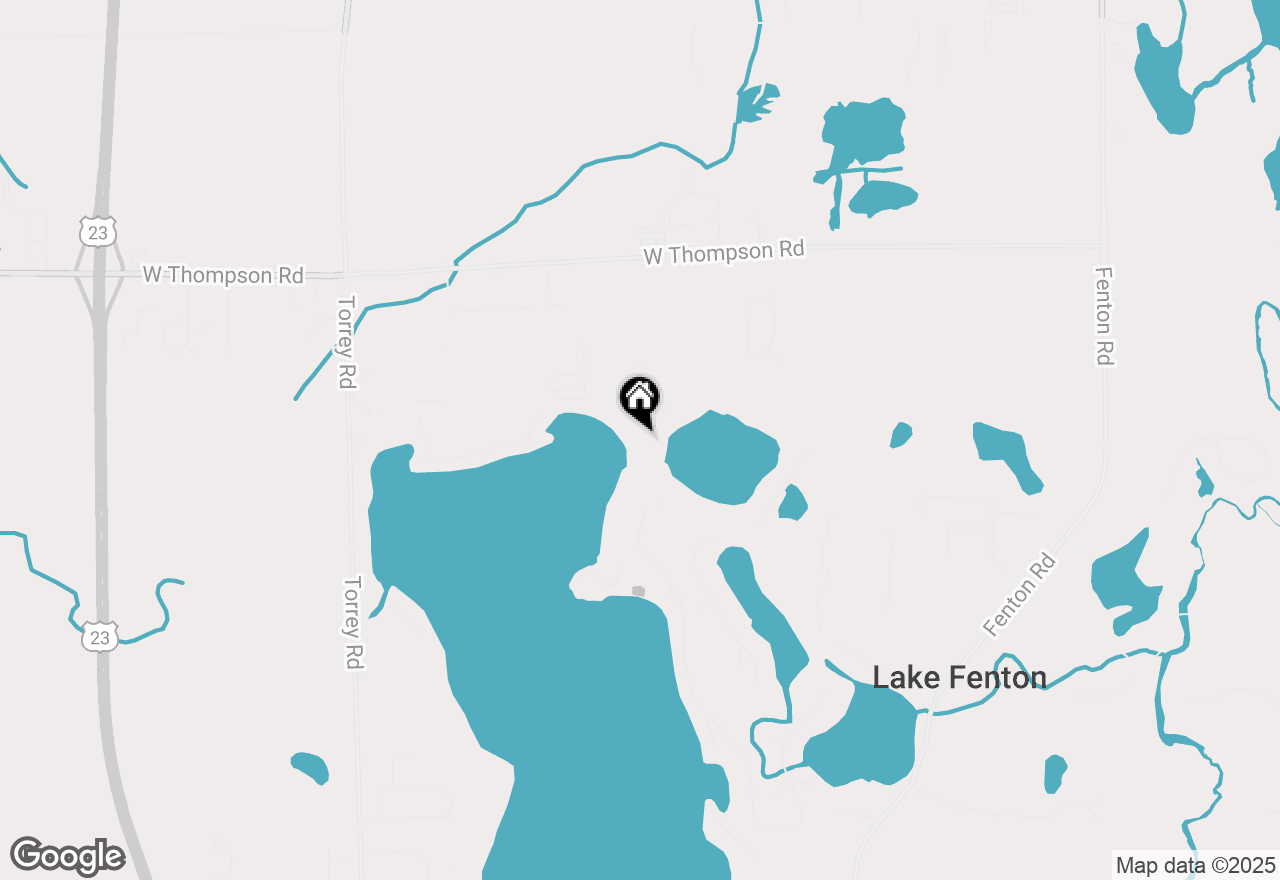 Map of 2264 N Long Lake Road, Fenton, MI 48430