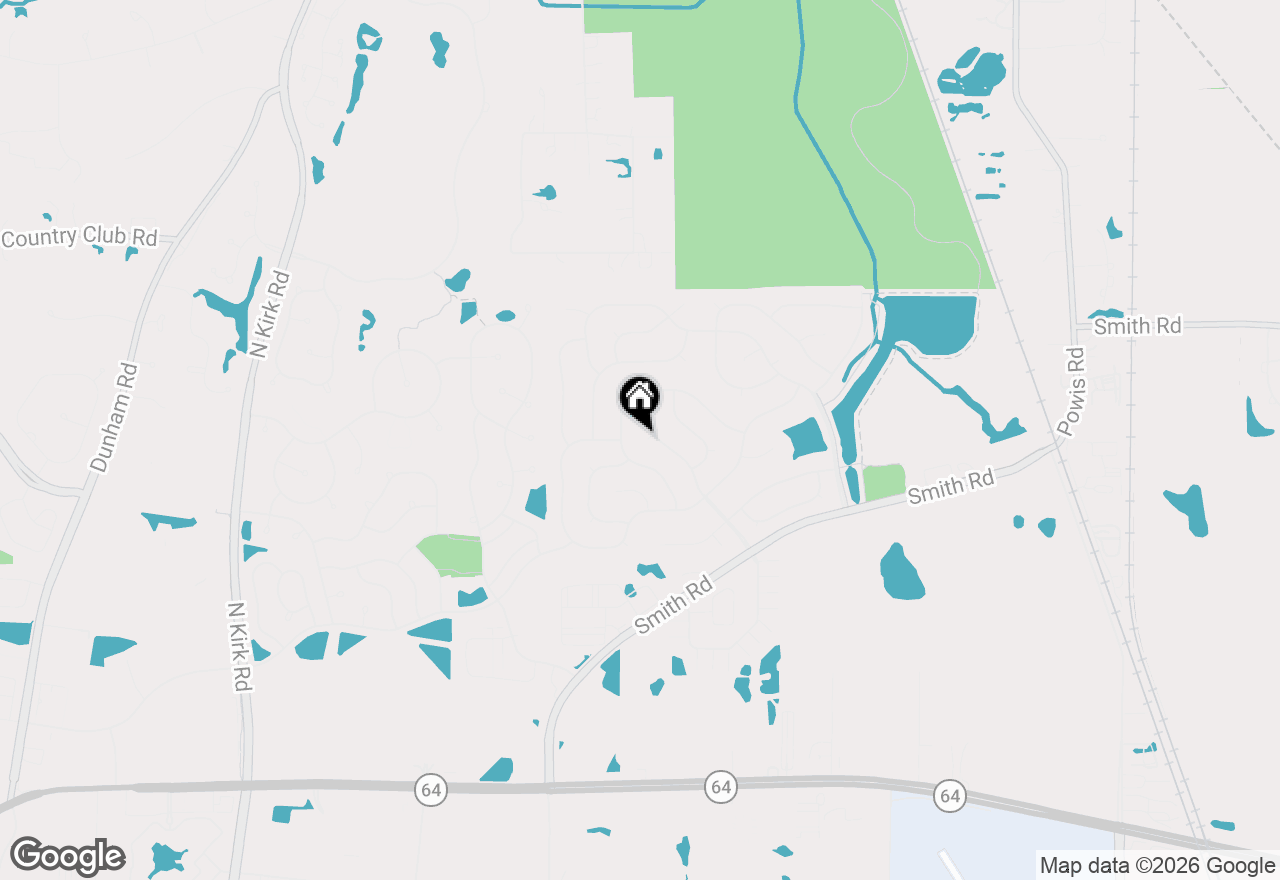 Map of 2886 Camden Drive, West Chicago, IL 60185