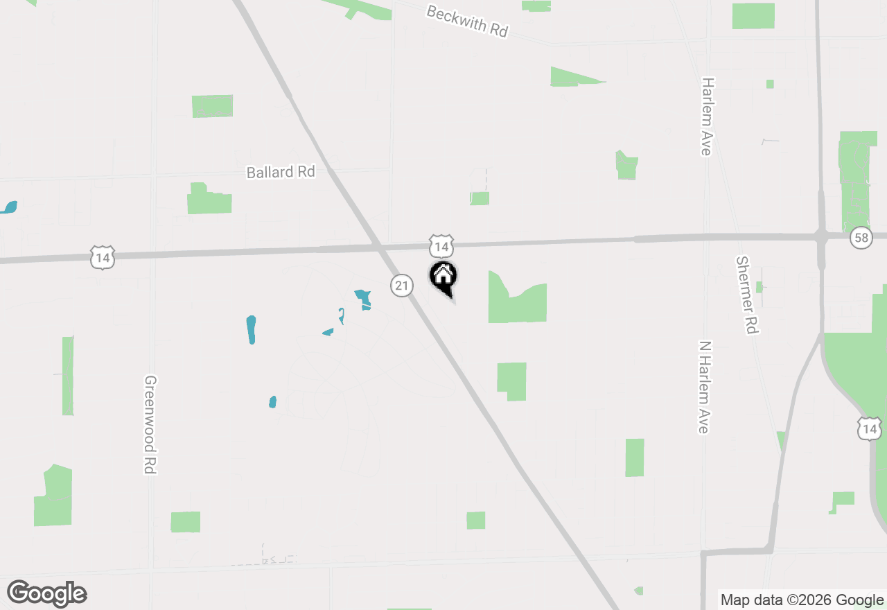Map of 8632 N Merrill Street, Niles, IL 60714