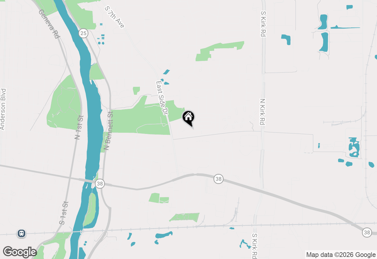 Map of 881 Manchester Course, Geneva, IL 60134