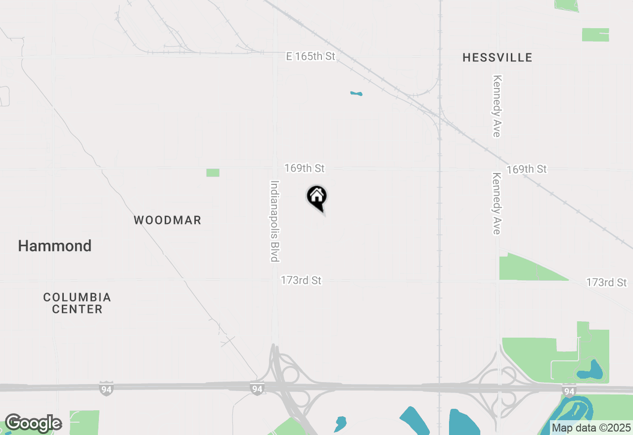 Map of 7035 Knickerbocker Parkway, Hammond, IN 46323