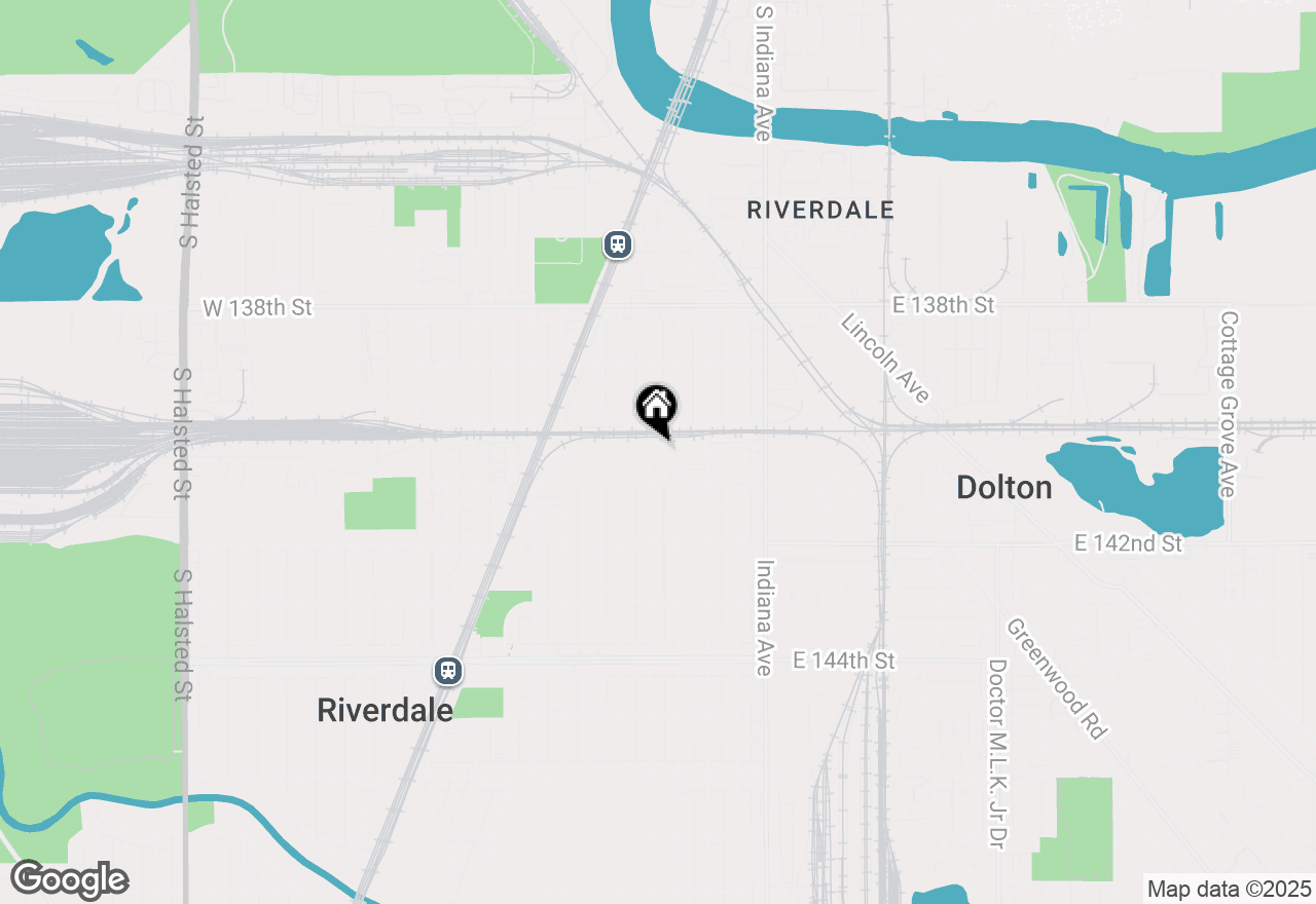 Map of 3 E 140th Court, Riverdale, IL 60827