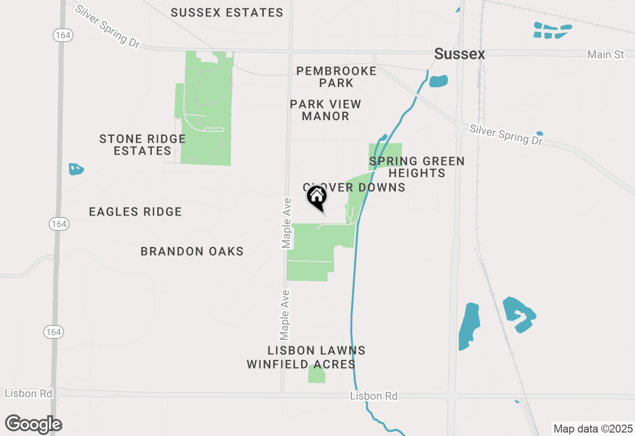 Map of N58W23861 Hastings Ct #602, Sussex, WI 53089