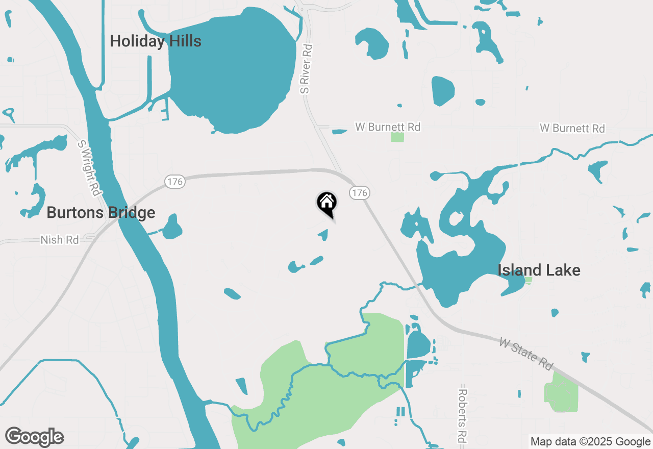 Map of 562 Eastport Court, Island Lake, IL 60042