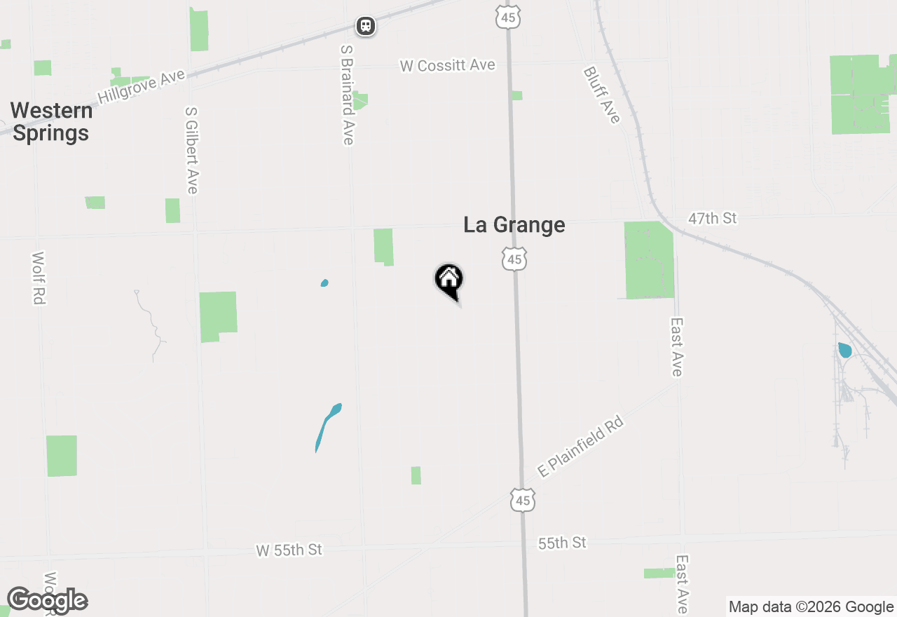 Map of 700 S Catherine Avenue, La Grange, IL 60525